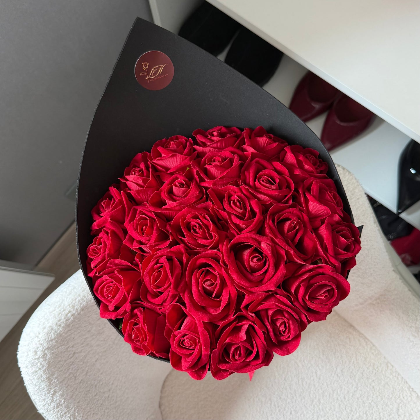 Bouquet Éternel Noir