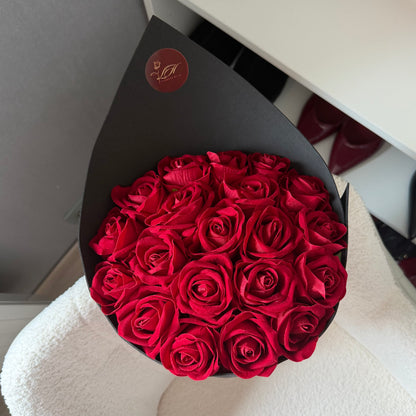 Bouquet Éternel Noir