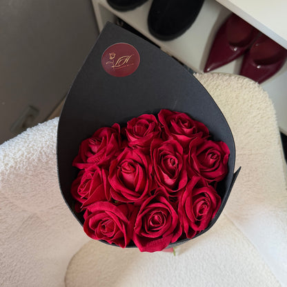 Bouquet Éternel Noir